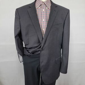 Brooks Brothers Explorer Madison Fit Men's Sport Coat Blazer Two Button Gray 48L